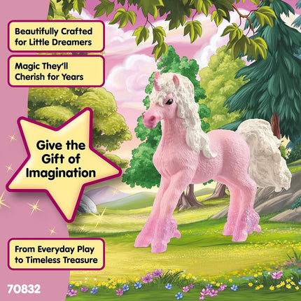 Schleich Bayala - Flower Unicorn Foal Toy Figurine - Kids Ages 5+ | 70832