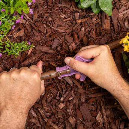 Rain Bird FT/50S Drip Irrigation Barbed Fitting Insertion Tool for 1/2" Drip Tubing Purple