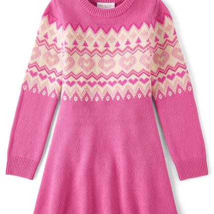 The Children's Place Girls' Long Sleeve Sweater Dr