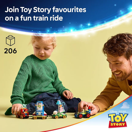 LEGO® Disney and Pixar’s Toy Story Celebration Train & RC Car 43264 Building Playset, 4 Movie Characters for Kids, Construction Set Toy-Giving Idea for Girls, Boys and Fans Aged 4 Years Old and up