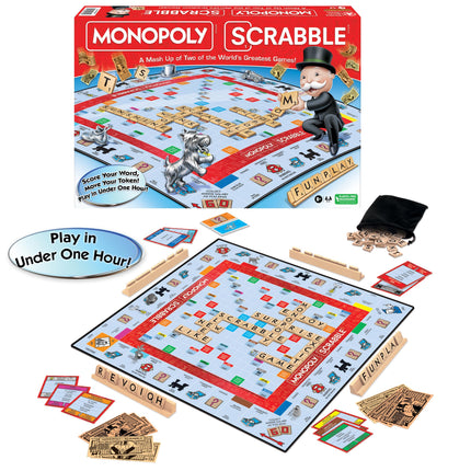 Monopoly Scrabble A Mashup Of Two Of The Worlds Gr
