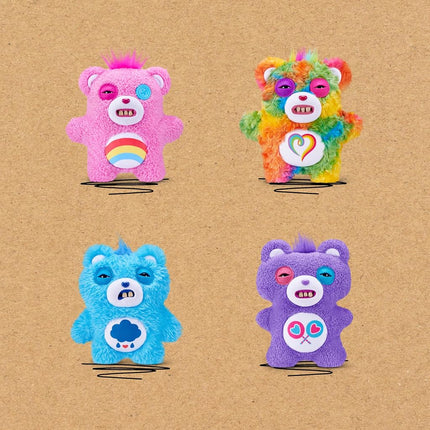Fuggler Care Bears 9-Inch Plush Toy (Togetherness Bear) by ZURU – Funny Ugly Monster Stuffed Animal with Human-Like Teeth, Collectible Plush for Kids, Tweens, Teens, Adults & Crossover Fans