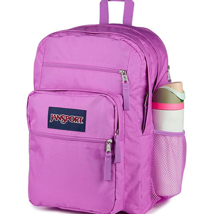 JanSport Laptop Backpack - Computer Bag with 2 Compartments, Ergonomic Shoulder Straps, 15” Laptop Sleeve, Haul Handle, Digital Fuchsia, One Size, Big Student