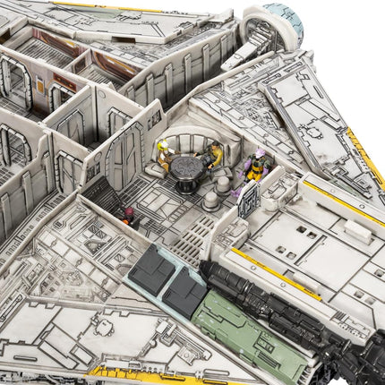 Star Wars Micro Galaxy Squadron Ghost (Secret Mission) - 15-Inch Vehicle with Three Additional Vehicles plus Ten Micro Figures Accessories - Amazon Exclusive