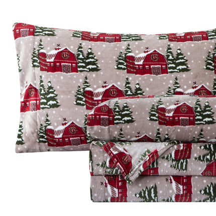 Elegant Comfort Luxuriously Soft 4-Piece Holiday V