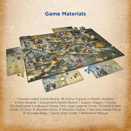Thames & Kosmos | 692803 | Legends of Andor: The Last Hope Expansion | Cooperative Adventure Game | 2-4 Players | Ages 10+