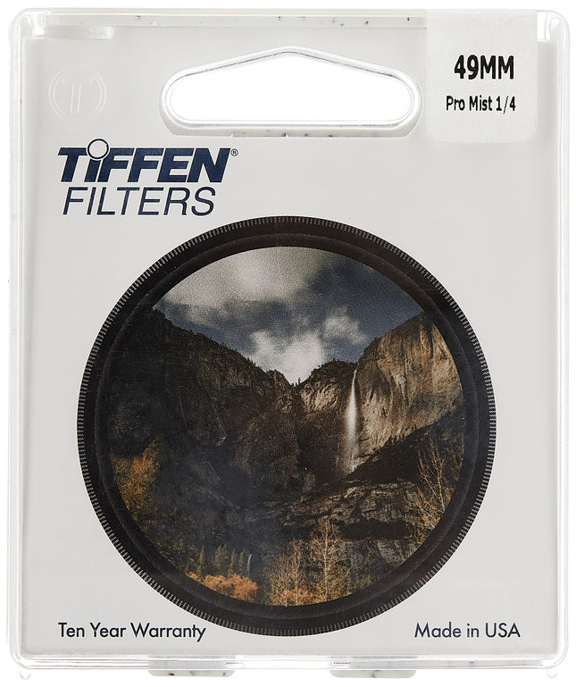 Filtro Tiffen 49PM14 Pro Mist 1/4 de 49 mm, negro