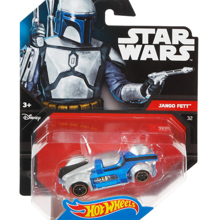 Hot Wheels Star Wars Voiture Personnage, Jango Fett