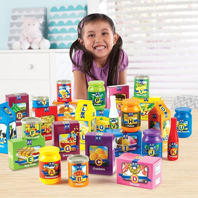 Learning Resources A to Z Alphabet Groceries