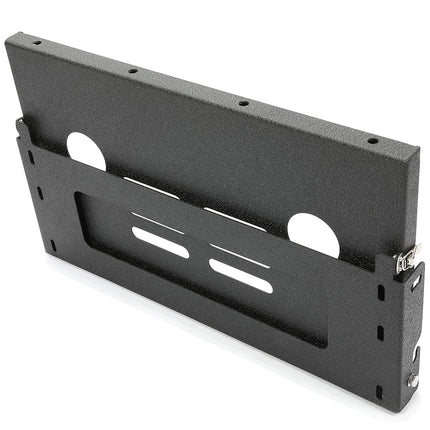 Mesa de portón trasero ALMULOO Estante plegable para puerta trasera compatible con Jeep Wrangler JK JKU 2007-2024, rejilla de almacenamiento para camping al aire libre, estante de carga