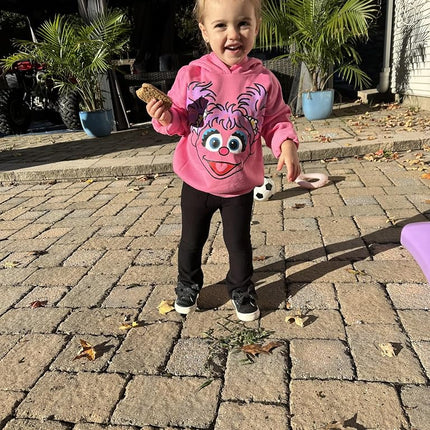 Sesame Street Abby Cadabby, pull à capuche pour enfant fille, Abby Cadabby, taille 4T