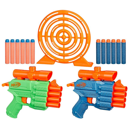 Nerf Elite Face Off Dart Gun With Target