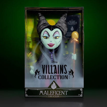 Disney Villains Collection: Maleficent Plush, 13-inch Collectible Plush Doll, Kids Toys for Ages 3 Up, Amazon Exclusive by Just Play
