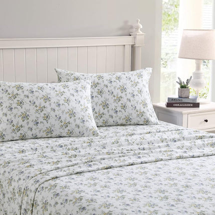 Laura Ashley Home | Flannel Collection Cotton Bedd