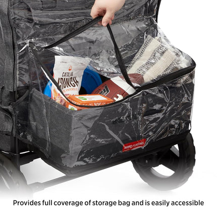 Radio Flyer Voya Rain Cover with Bag, Stroller Wagon Rain Cover