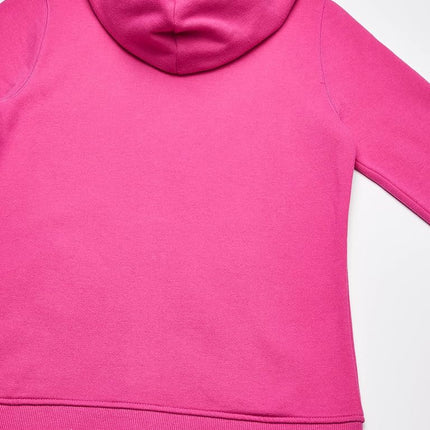 Nautica Girls' Fleece Full-Zip Hoodie Sweatshirt, Rose, 12-14
