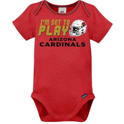 NFL Oakland Raiders Boys 20183 Pack Short Sleeve Variety Bodysuit, Black, 6-12 Months