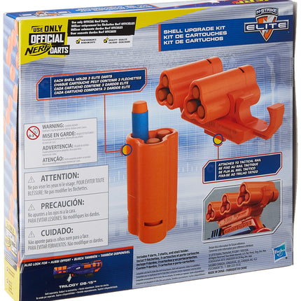 Kit d'amélioration NERF : 3 douilles, 9 fléchettes, porte-douilles