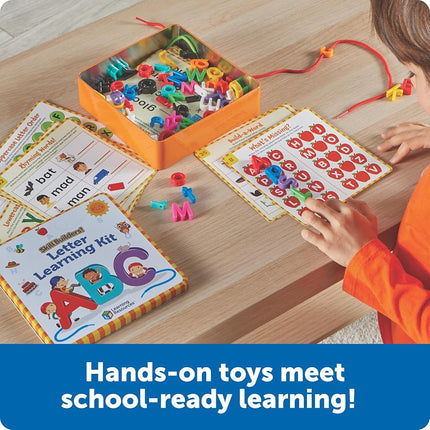 Learning Resources Skill Builders! Letter Learning Kit, Preschool Learning Activities, Homeschool Essentials, Ages 4+,