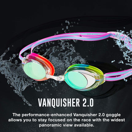 Speedo Unisex-Youth Swim Goggles Vanquisher 2.0 Junior