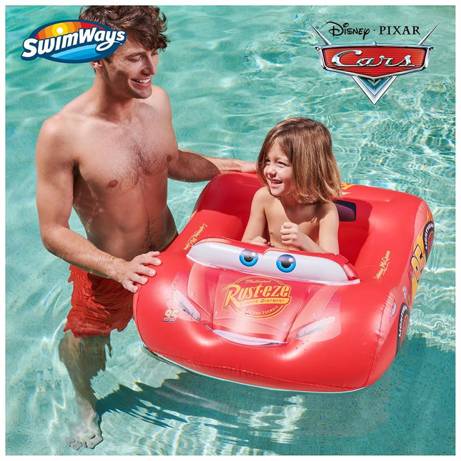 SwimWays Cars Inflatable Boat