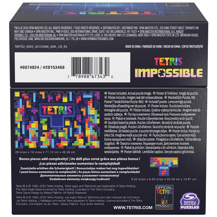 Spin Master Games Tetris Impossible Puzzle