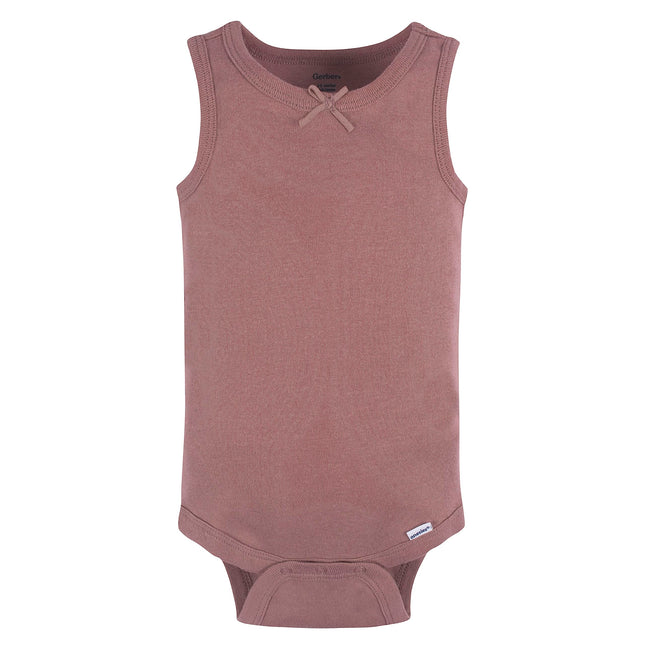 Gerber - Mameluco sin mangas multi-paquete para bebé niña, flores, 0-3 meses