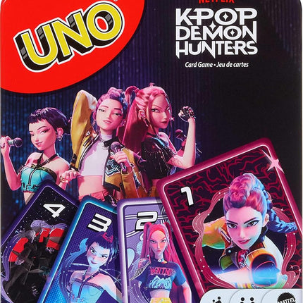 Mattel Games UNO Netflix KPop Demon Hunters Card G