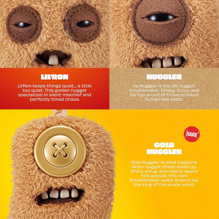 Fuggler Fugg Nuggets 3.5 Inch (6 PACK) by ZURU
