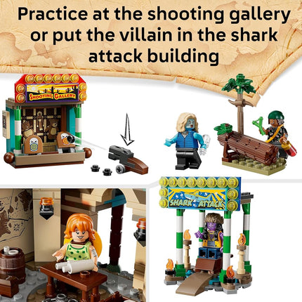 LEGO ONE PIECE Battle at Arlong Park - Interactive Toy with 5 Minifigures incl. Luffy & Nami, plus a Collapsing Pagoda - Anime Gift for 9+ Year Old Boys, Girls & Fans - 75638