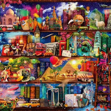 Ravensburger Adult Puzzles World of Books - Ages 12+