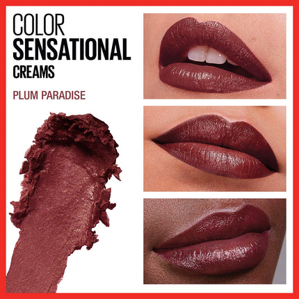 MAYBELLINE - Labial Color Sensational 425 Plum Paradise - 0.15 oz (4.3 g)