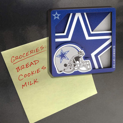 Aimant de la série Logo 3D NFL Dallas Cowboys de YouTheFan