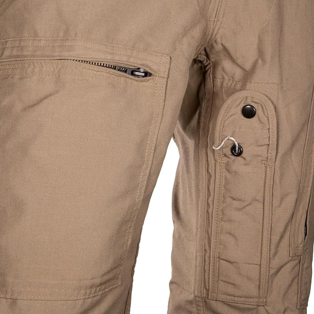 Propper Men's Poly Cotton Twill 27/P Flyers Coverall Jumpsuit, Tan, XL