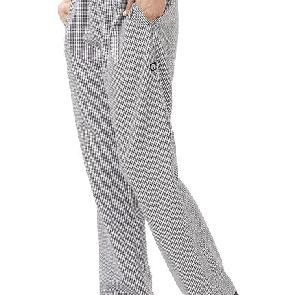 Chef Works Women's Essential Baggy Chef Pants, Sma