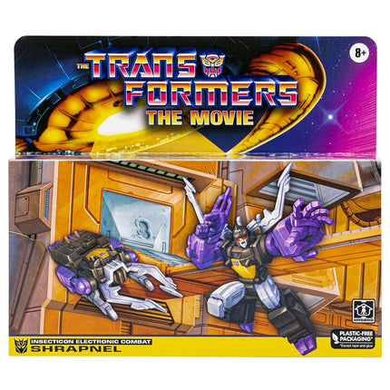 Hasbro The Transformers: The Movie Retro Action Figure Shrapnel 14cm