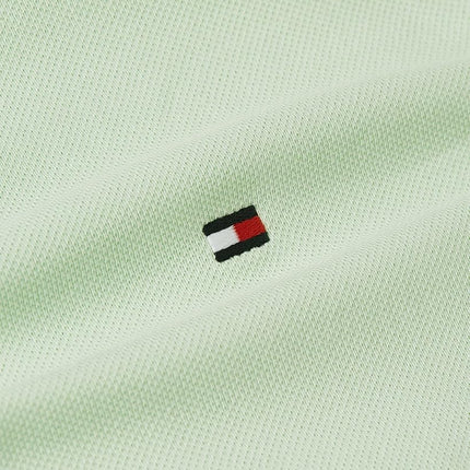 Tommy Hilfiger Men's 1985 Slim Short Sleeve Polo, Opal Green Small