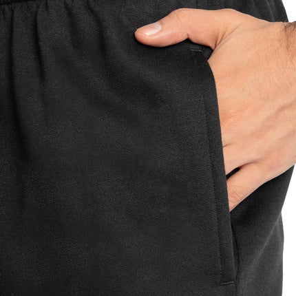 Fruit of the Loom Men's Eversoft Fleece Sweatpants Track Pants, Elastic Bottom, Black, S