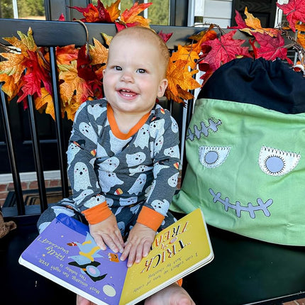Mud Pie Children's Pillowcase Treat Bag, Monster