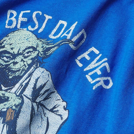 STAR WARS Mandalorian Warrior Boy's Premium Solid Crew Tee, Royal Blue, X-Large