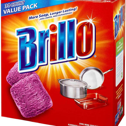 Brillo Steel Wool Soap Pads 794628302188 Original 