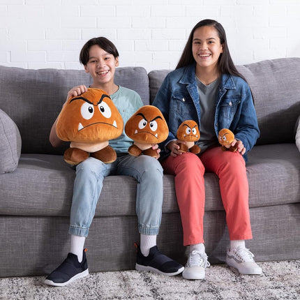 Club Mocchi Mocchi Mega Goomba Plush Kid's Toy, Brown