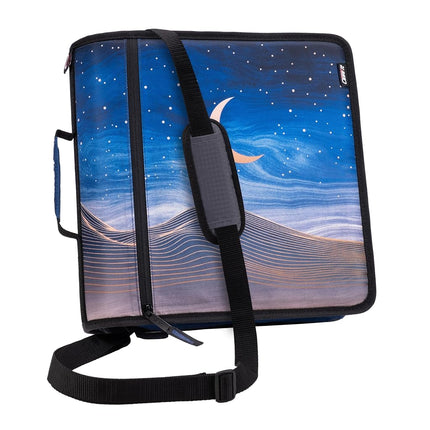 Case-it Mighty Zip Tab School Zipper Binder | 3-In