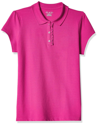 The Children's Place Girls' Short Sleeve Ruffle Pi