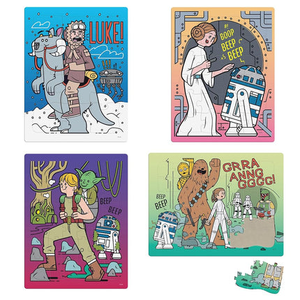 Buffalo Games - Star Wars™ - 4 Pack, 12-48 Piece Puzzles for Kids Ages 4+