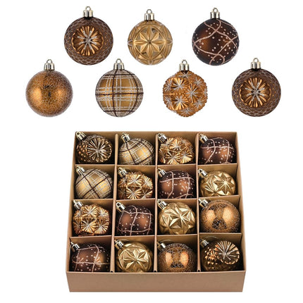 Valery Madelyn Ornaments for Christmas Trees, 16ct