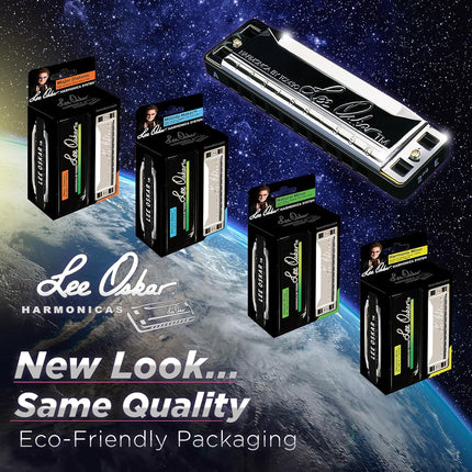 Lee Oskar Major Diatonic Harmonica - Key of Bb