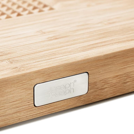 Joseph Joseph Cut and Carve Bamboo Chopping Board