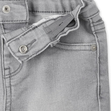 Shorts en jean extensibles The Children's Place pour garçons, lot de 3, délavage clair, 9-12 mois