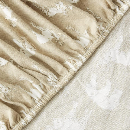 Eddie Bauer - Queen Sheets, Cotton Flannel Bedding Set, Brushed for Extra Softness, Cozy Home Decor (Buckhead Ridge, Queen)